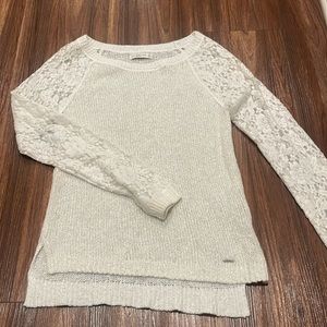 Abercrombie & Fitch Lace Sweater